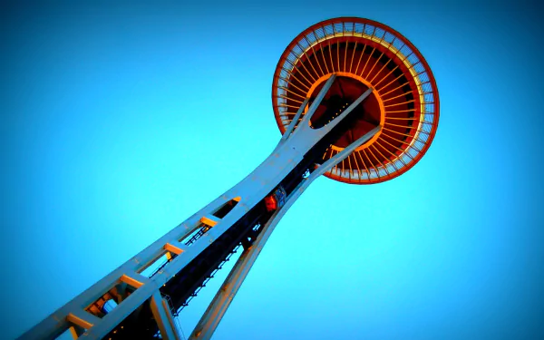 man made Space Needle HD Desktop Wallpaper | Background Image