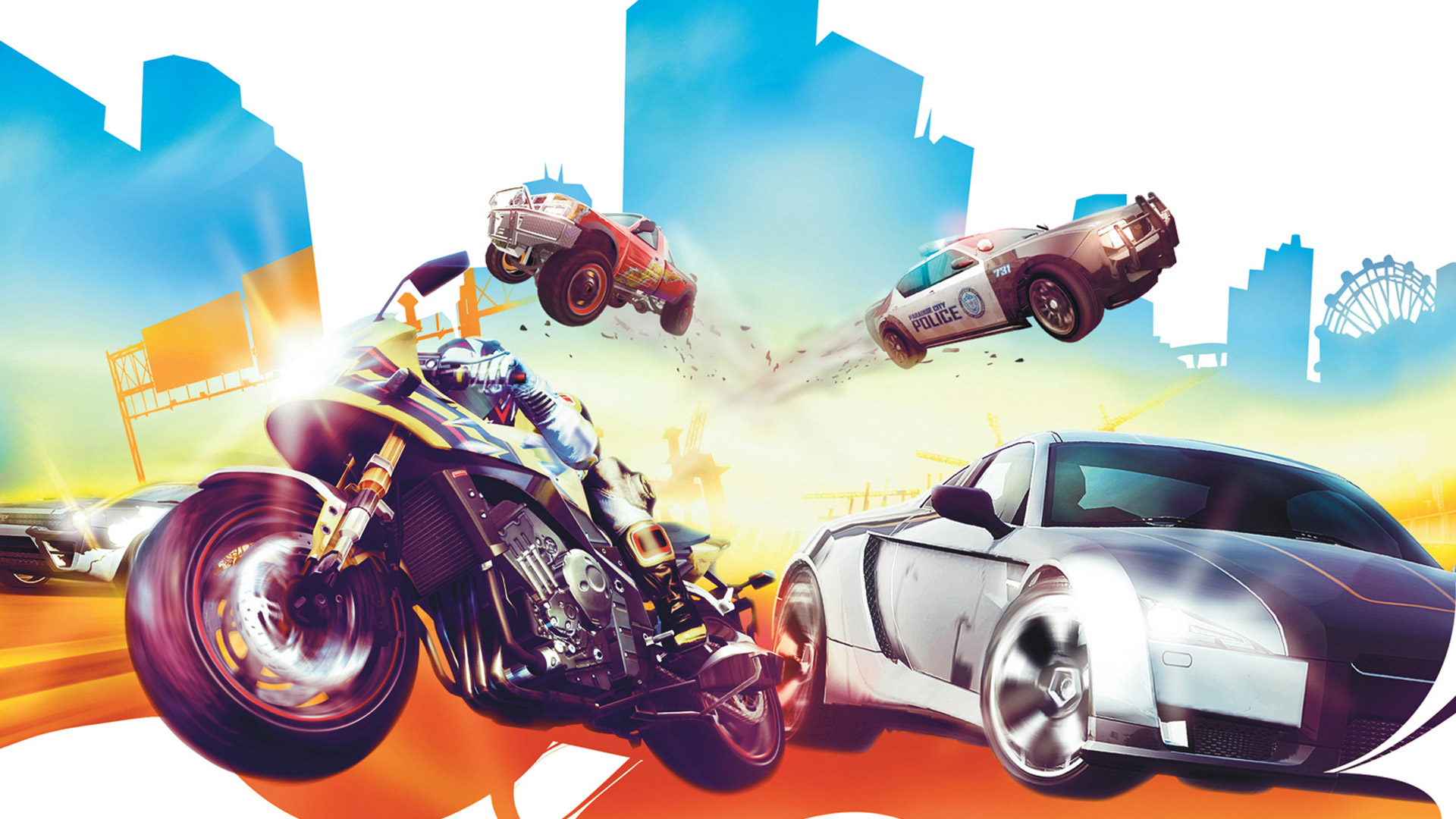 Video Game Burnout Paradise HD Wallpaper