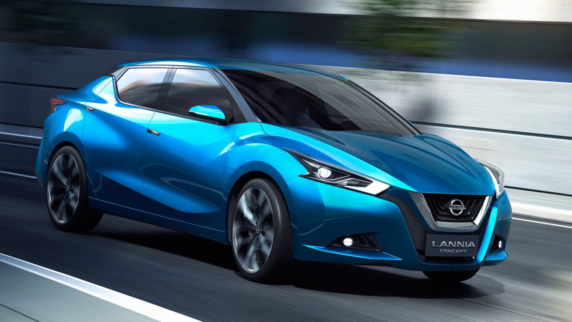 Download Vehicle 2014 Nissan Lannia Concept HD Wallpaper