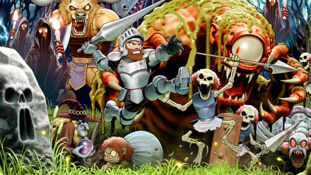 video game Ghouls 'N Ghosts HD Desktop Wallpaper | Background Image