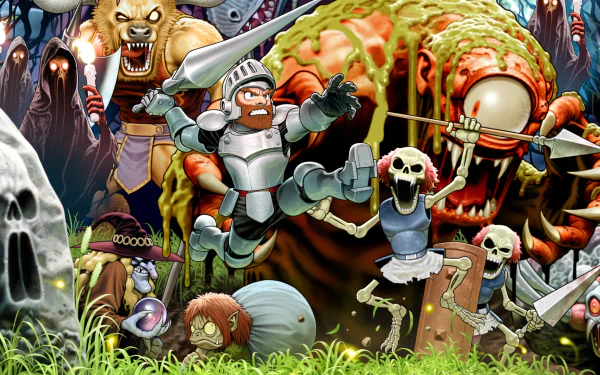 video game Ghouls 'N Ghosts HD Desktop Wallpaper | Background Image