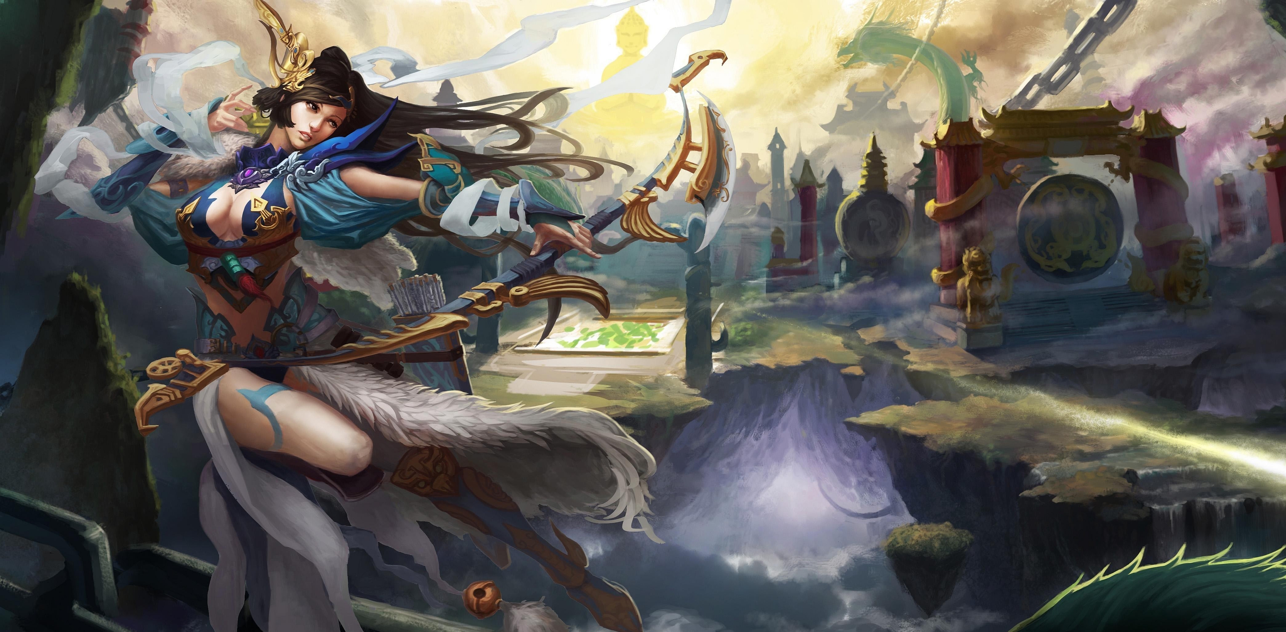 Fantasy - Wome  n Warrior  Wallpaper