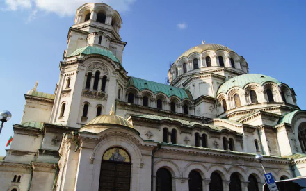 religious Alexander Nevsky Cathedral HD Desktop Wallpaper | Background Image