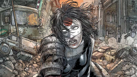 Comic katana HD Desktop Wallpaper | Background Image