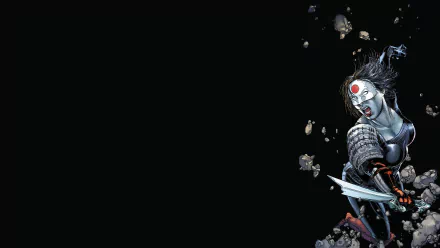 Comic katana HD Desktop Wallpaper | Background Image