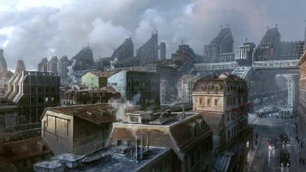 video game Wolfenstein: The New Order HD Desktop Wallpaper | Background Image