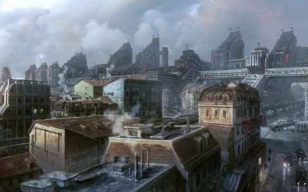 video game Wolfenstein: The New Order HD Desktop Wallpaper | Background Image