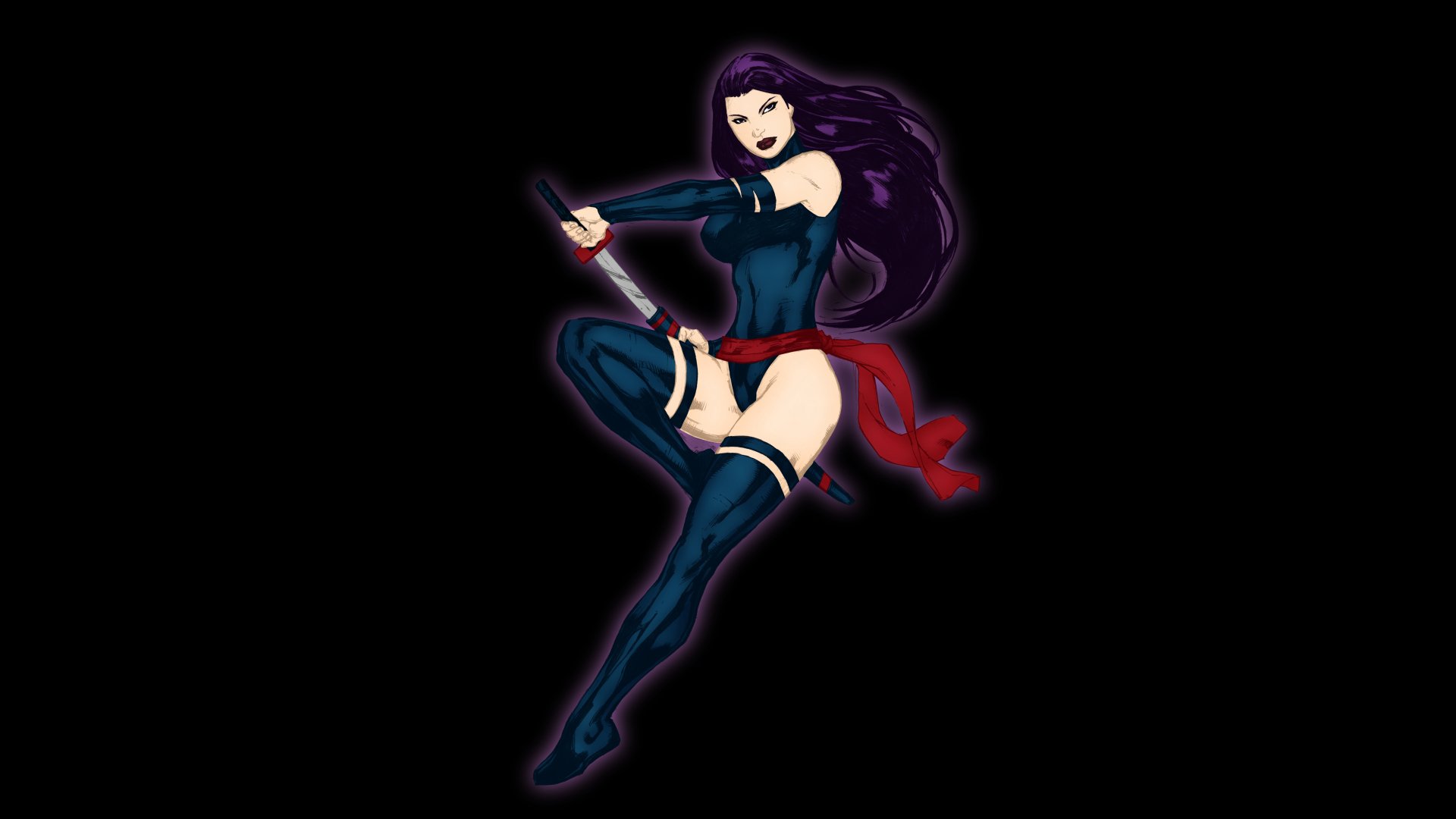Download Comic Psylocke (Marvel Comics) 8k Ultra HD Wallpaper
