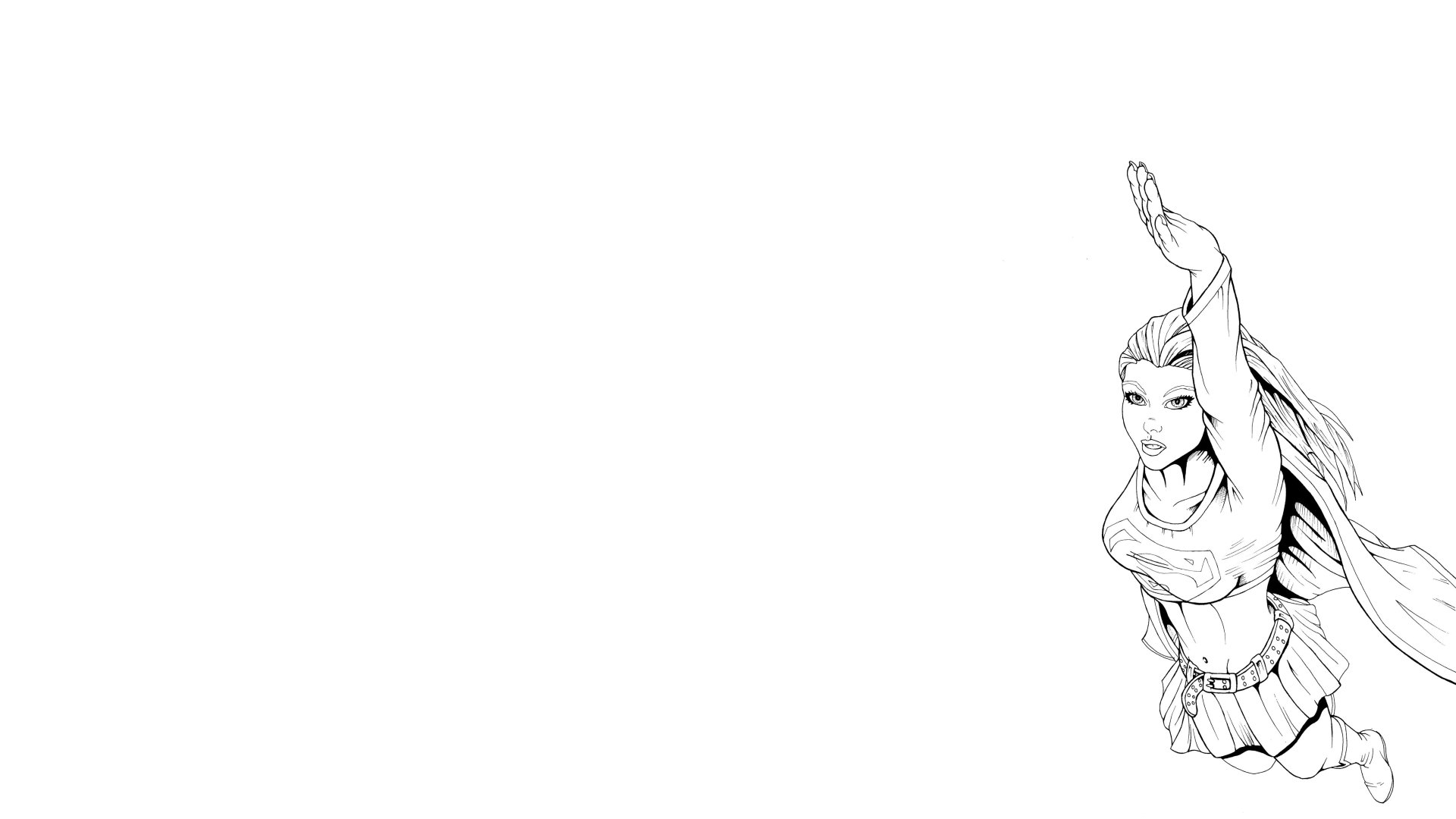 Download Comic Supergirl 4k Ultra HD Wallpaper