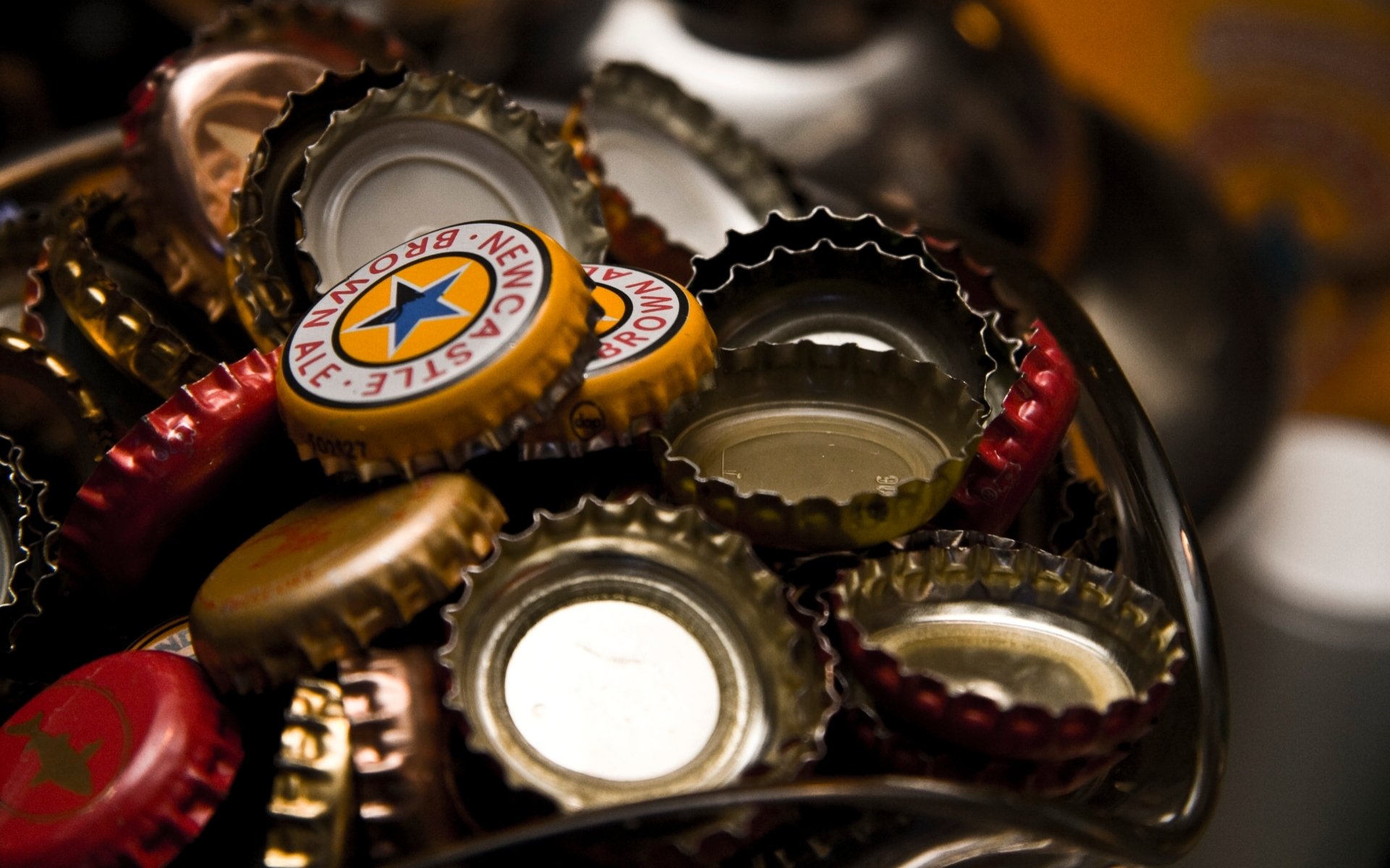 Download Misc Beer Bottle Caps HD Wallpaper