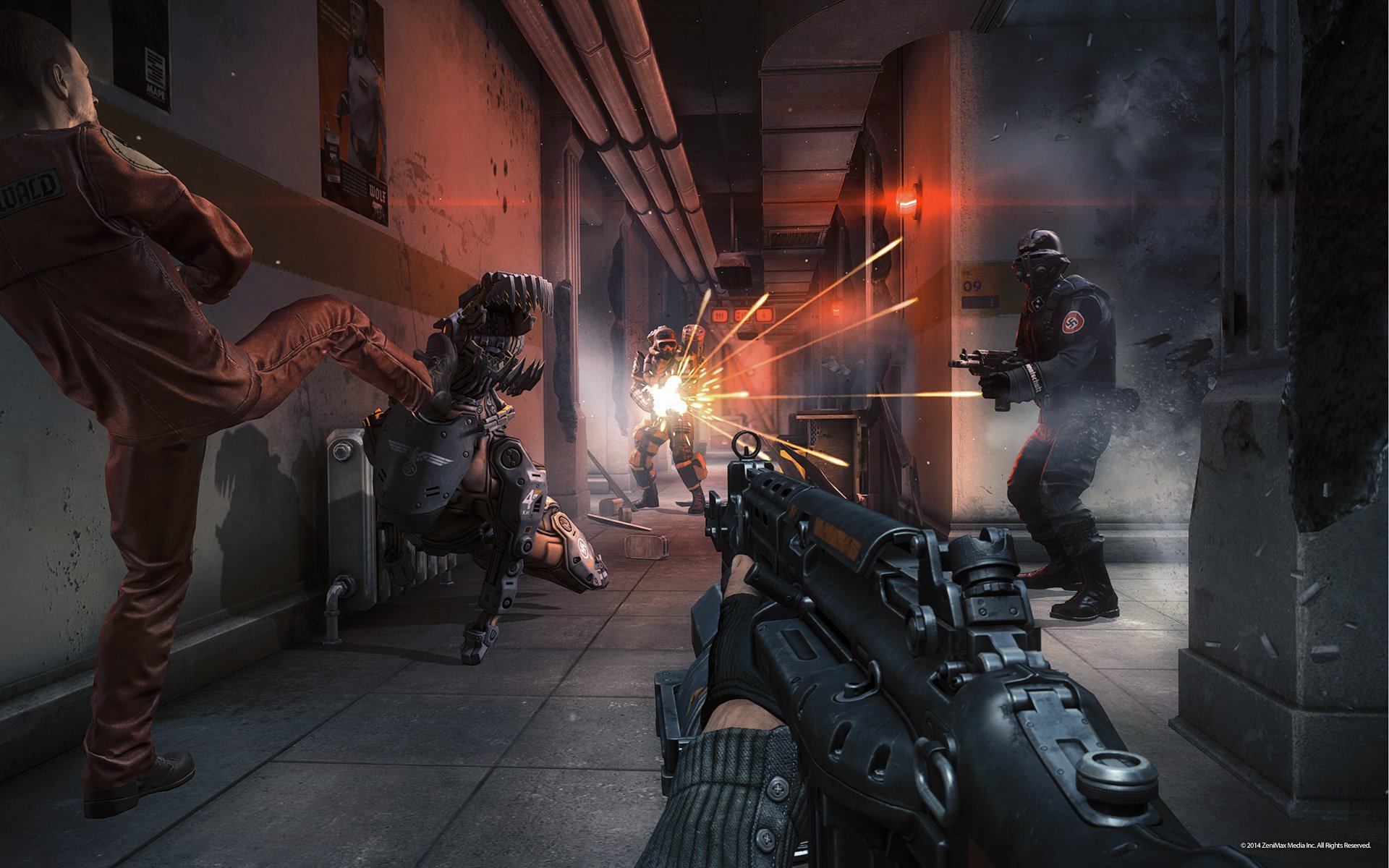 Video Game Wolfenstein: The New Order HD Wallpaper