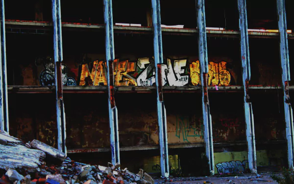 man made ruin HD Desktop Wallpaper | Background Image