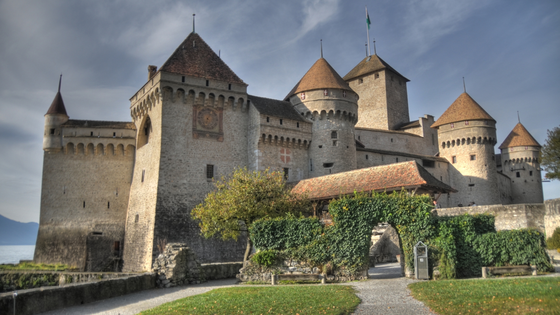 Man Made Château De Chillon HD Wallpaper | Background Image