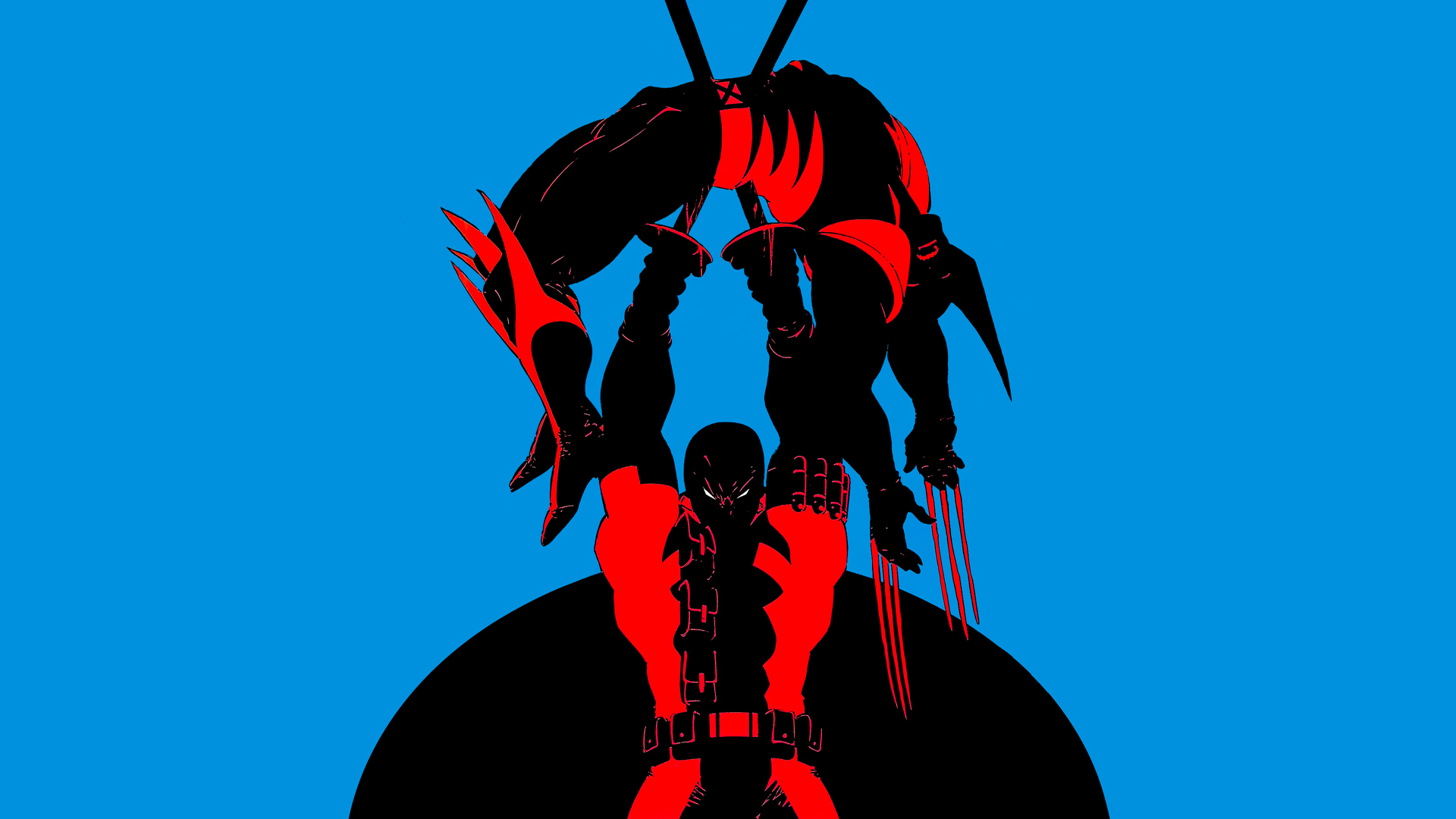 Comics X-Men Origins: Wolverine vs Deadpool HD Wallpaper | Background Image