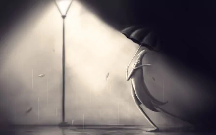 artistic rain HD Desktop Wallpaper | Background Image