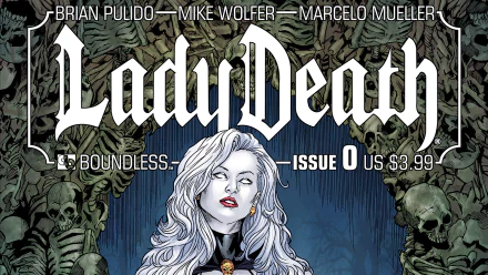 Comic Lady Death HD Desktop Wallpaper | Background Image