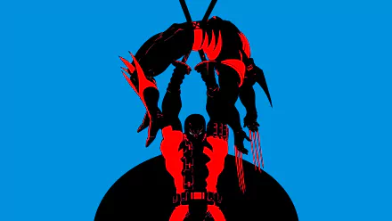 Comic X-Men Origins: Wolverine vs Deadpool HD Desktop Wallpaper | Background Image