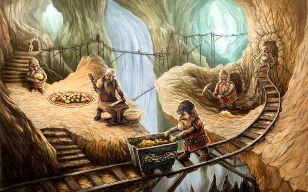 fantasy dwarf HD Desktop Wallpaper | Background Image