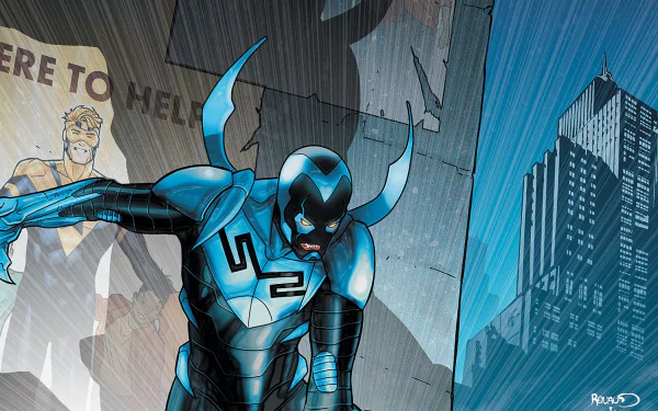 Jaime Reyes Blue Beetle (DC Comics) Comic Blue Beetle HD Desktop Wallpaper | Background Image