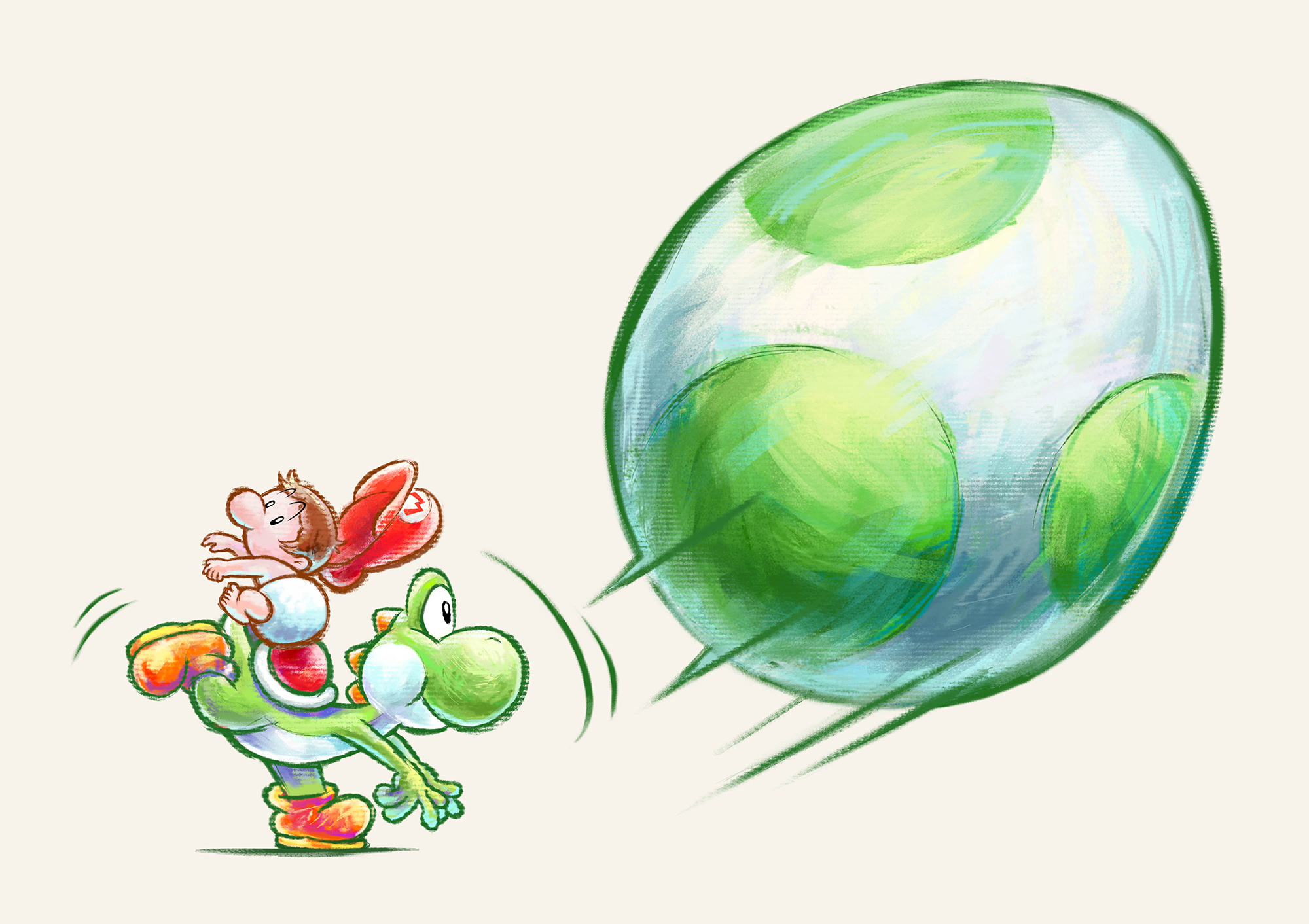 Video Game Yoshi's New Island HD Wallpaper | Background Image