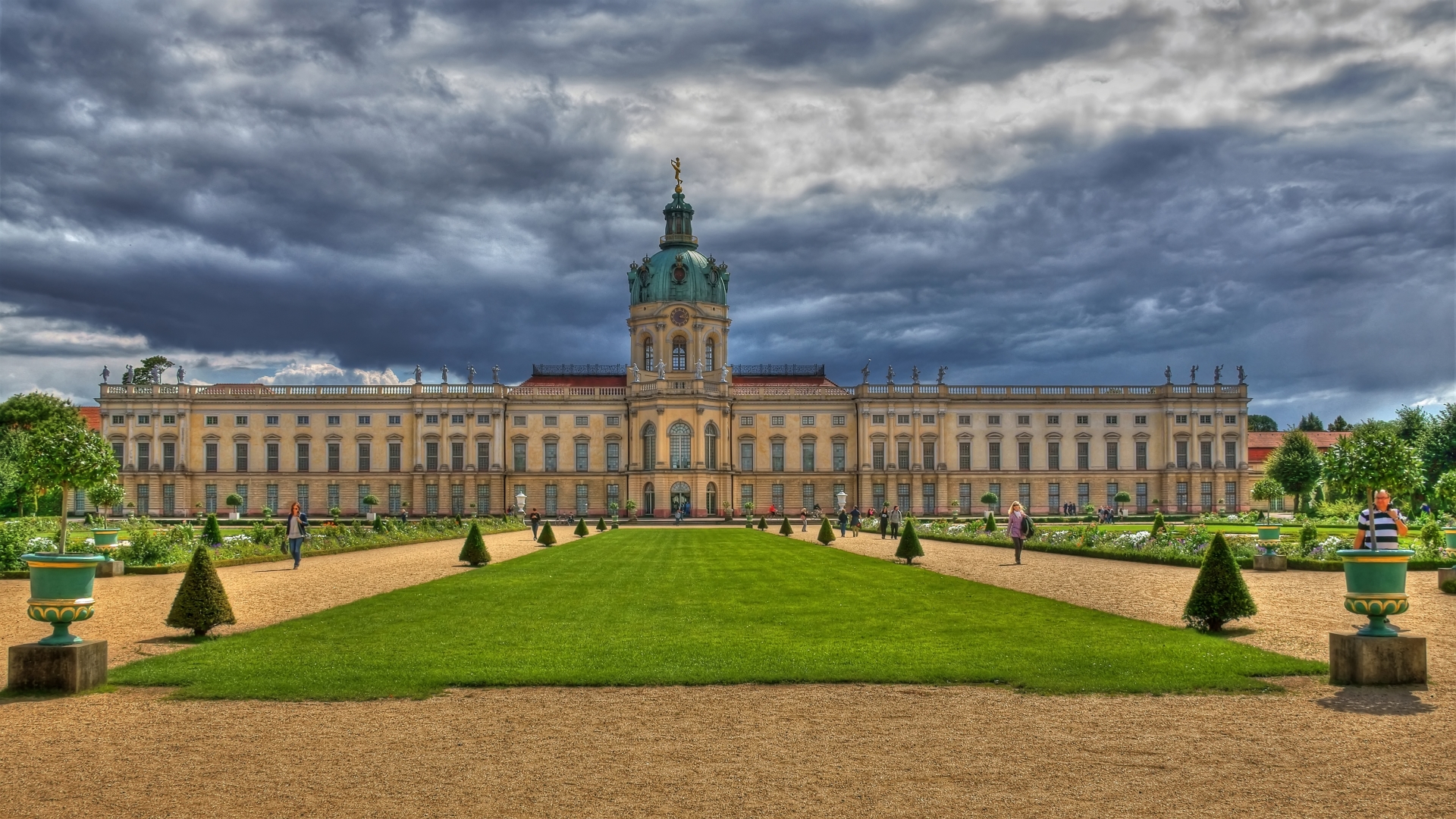 Charlottenburg Palace Full HD Wallpaper and Background Image ...