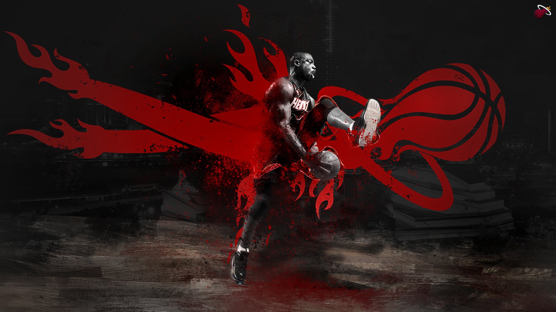 Dwyane Wade 2012 NBA Finals 1920×1200 Wallpaper