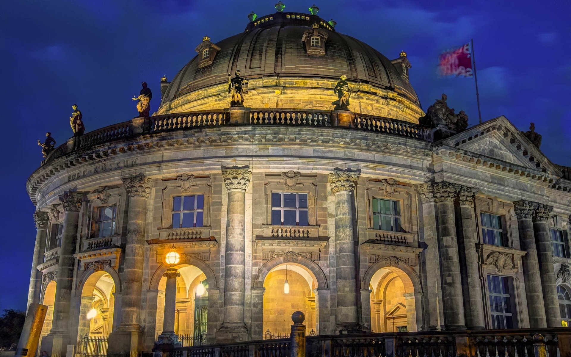 Download Man Made Bode Museum HD Wallpaper