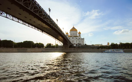 religious Cathedral of Christ the Saviour HD Desktop Wallpaper | Background Image