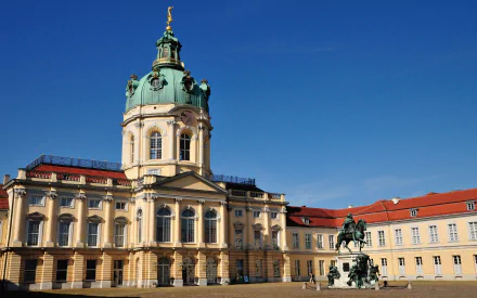 man made Charlottenburg Palace HD Desktop Wallpaper | Background Image