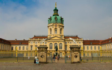 man made Charlottenburg Palace HD Desktop Wallpaper | Background Image