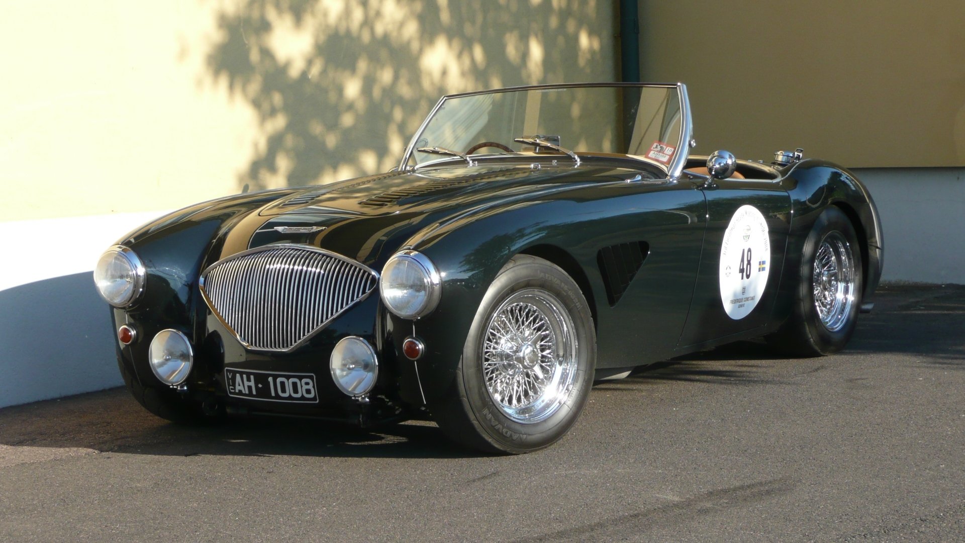 Download Vehicle Austin-Healey 100 HD Wallpaper