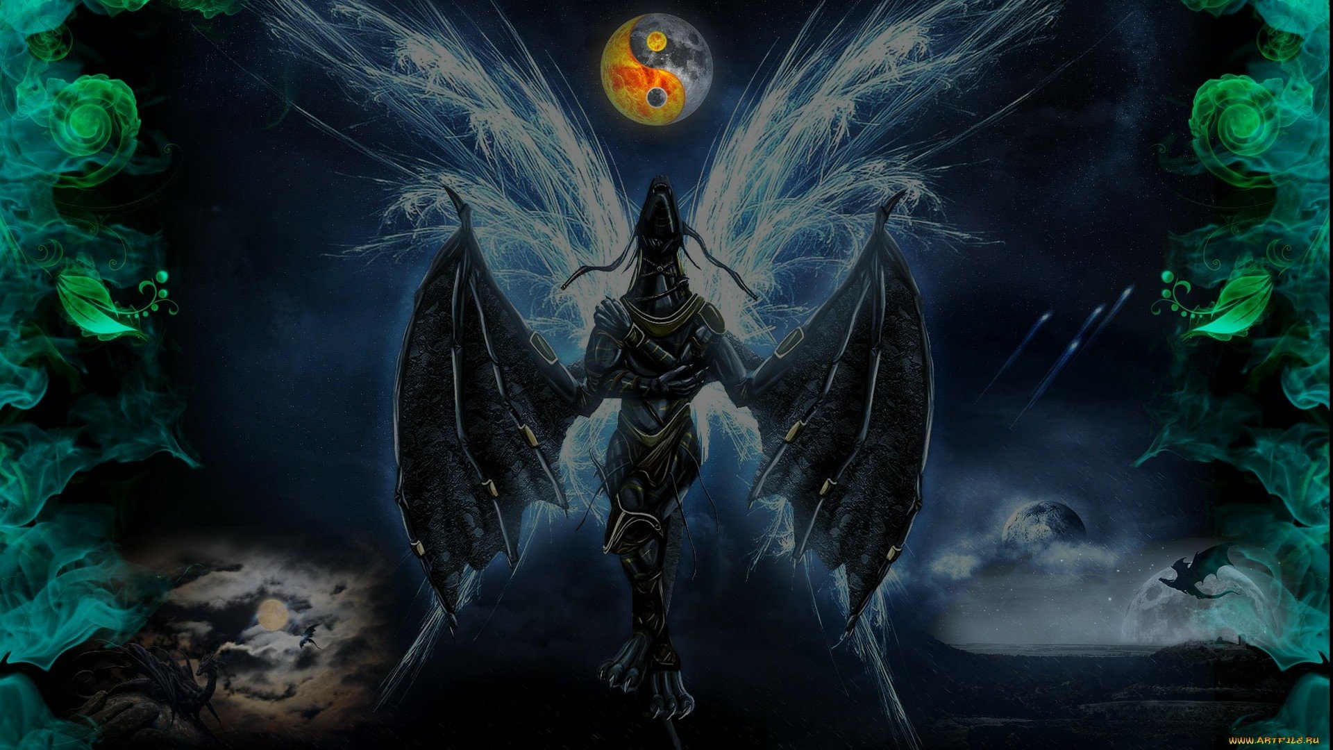 Download Fantasy Dragon HD Wallpaper