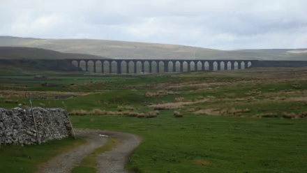 man made Ribblehead Viaduct HD Desktop Wallpaper | Background Image
