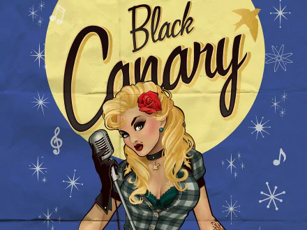 Black Canary Comic DC Bombshells HD Desktop Wallpaper | Background Image