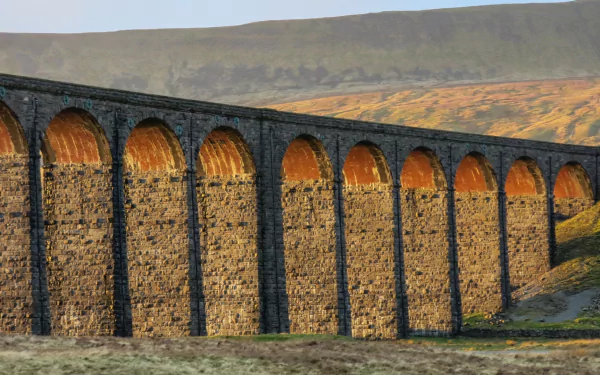 man made Ribblehead Viaduct HD Desktop Wallpaper | Background Image