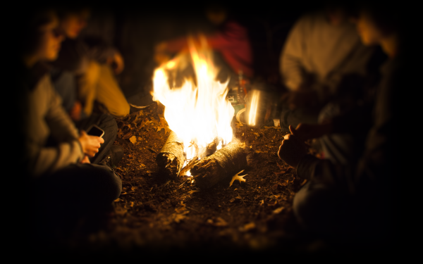 Photography Camping Fire Campfire People HD Wallpaper | Background Image