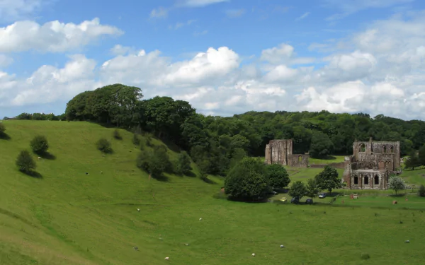 religious Furness Abbey HD Desktop Wallpaper | Background Image