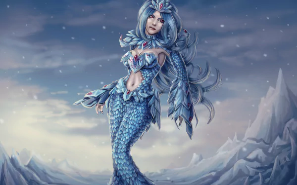  Human form Anivia - LoL by Tropic02