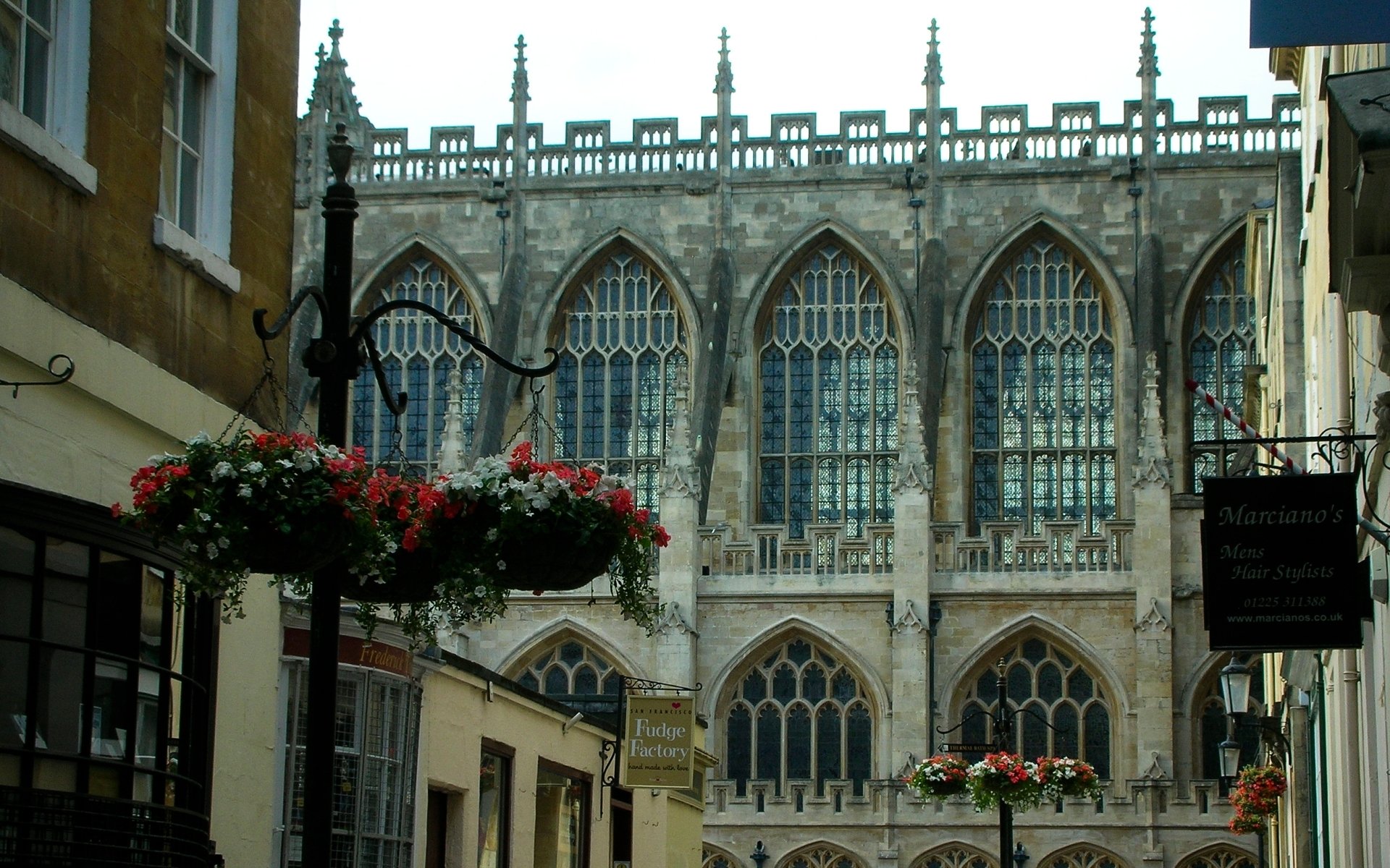 Download Religious Bath Abbey HD Wallpaper