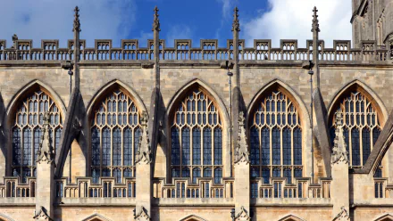 religious Bath Abbey HD Desktop Wallpaper | Background Image