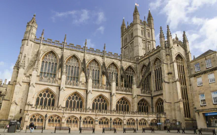 religious Bath Abbey HD Desktop Wallpaper | Background Image