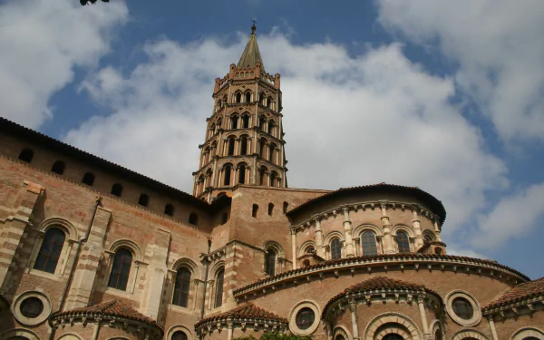 religious Basilica of St. Sernin, Toulouse HD Desktop Wallpaper | Background Image