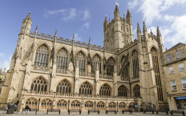 religious Bath Abbey HD Desktop Wallpaper | Background Image