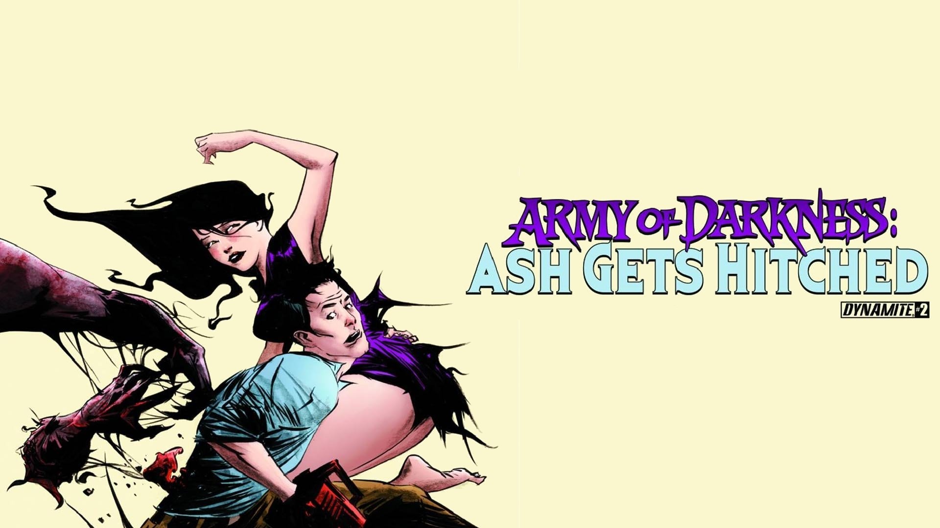 Download Ash Williams Comic Army Of Darkness: Ash Gets Hitched HD Wallpaper
