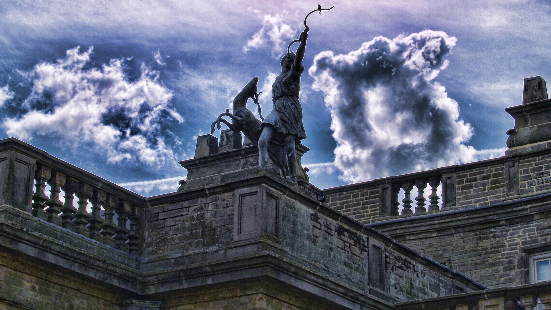 Download Man Made Lyme Park HD Wallpaper