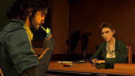 Bigby Wolf video game The Wolf Among Us HD Desktop Wallpaper | Background Image