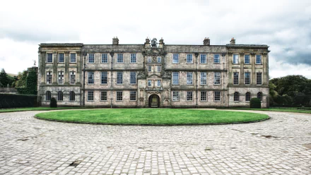 man made Lyme Park HD Desktop Wallpaper | Background Image