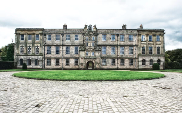 man made Lyme Park HD Desktop Wallpaper | Background Image