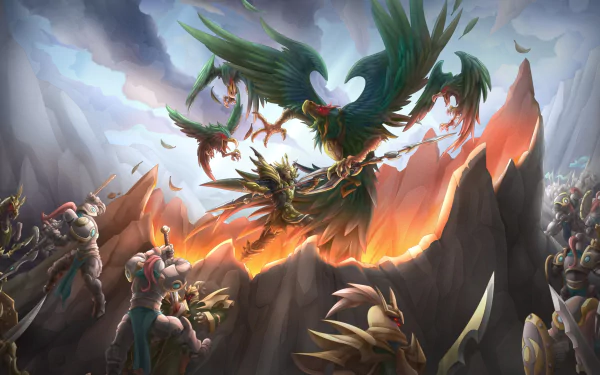 video game League Of Legends Jarvan IV (League Of Legends) HD Desktop Wallpaper | Background Image