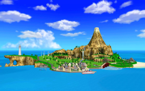video game Pilotwings Resort HD Desktop Wallpaper | Background Image